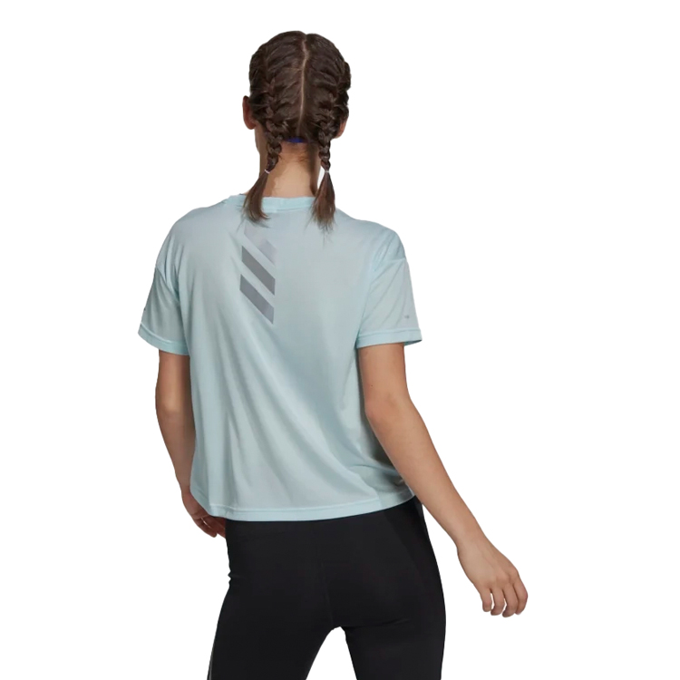 Tricou Adidas P.BLUE TEE W / Femei / XS / Albastru deschis photo 2